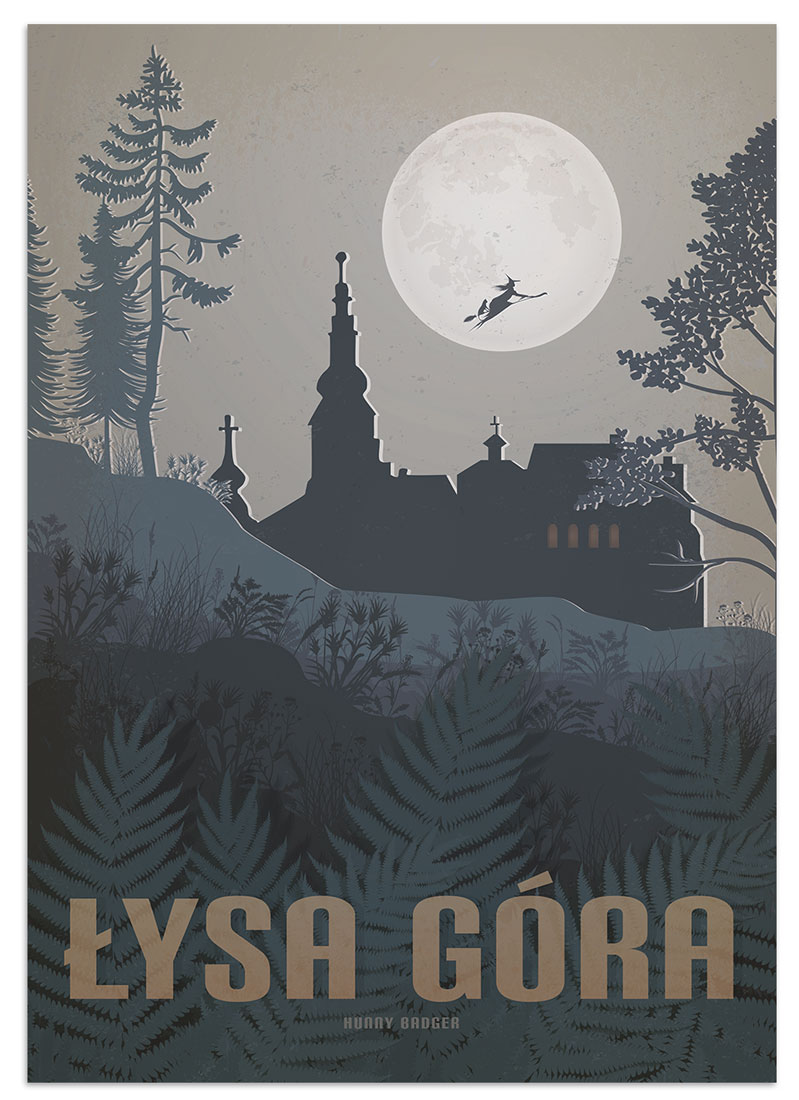Plakat Łysa Góra