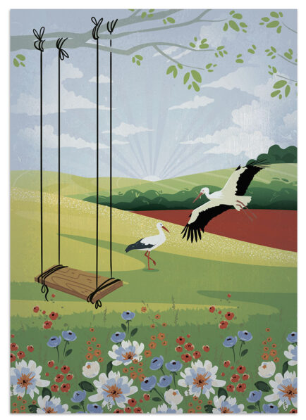 Plakat Podlasie Plakat vintage