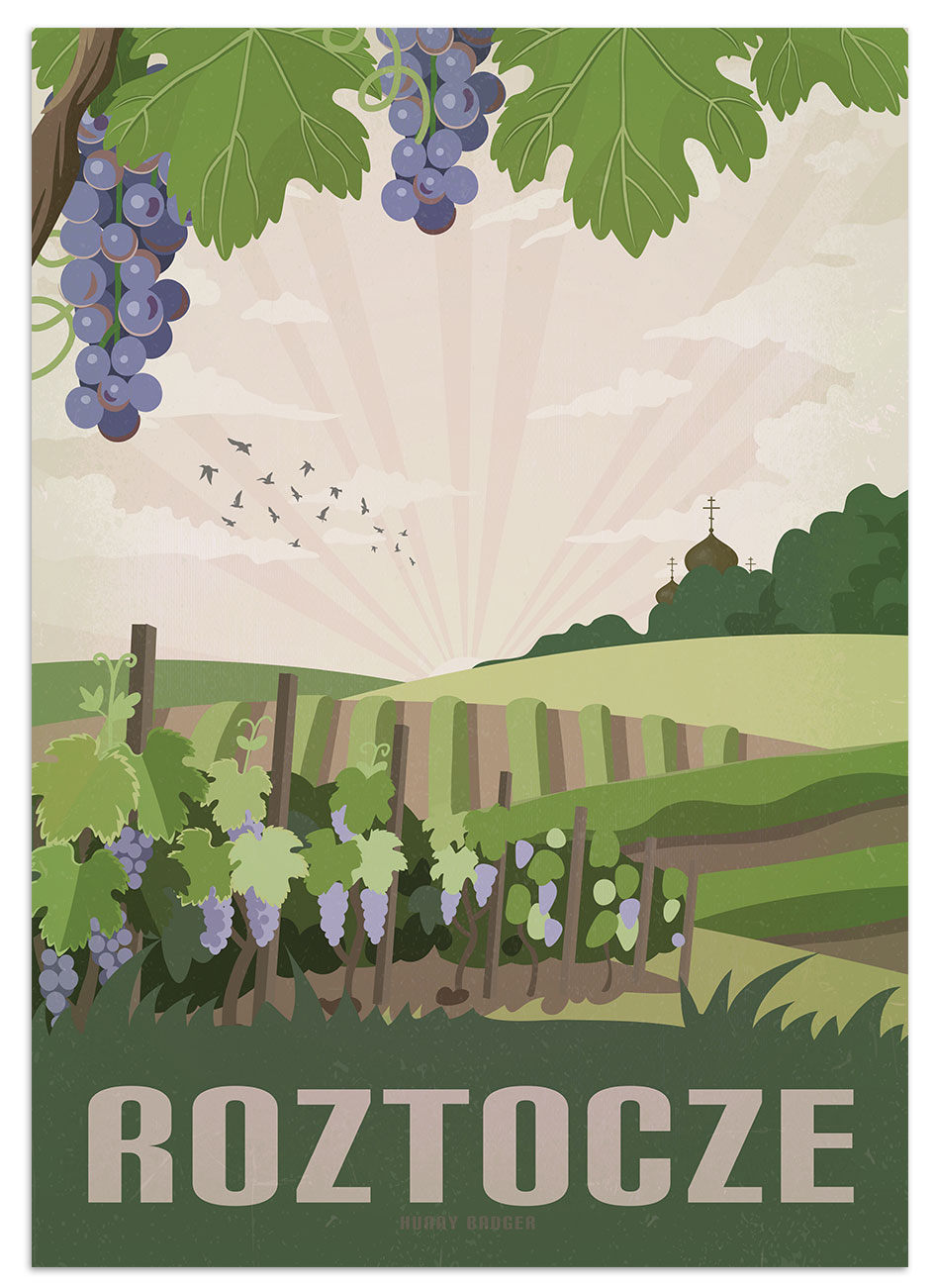 Polska toskania grafika